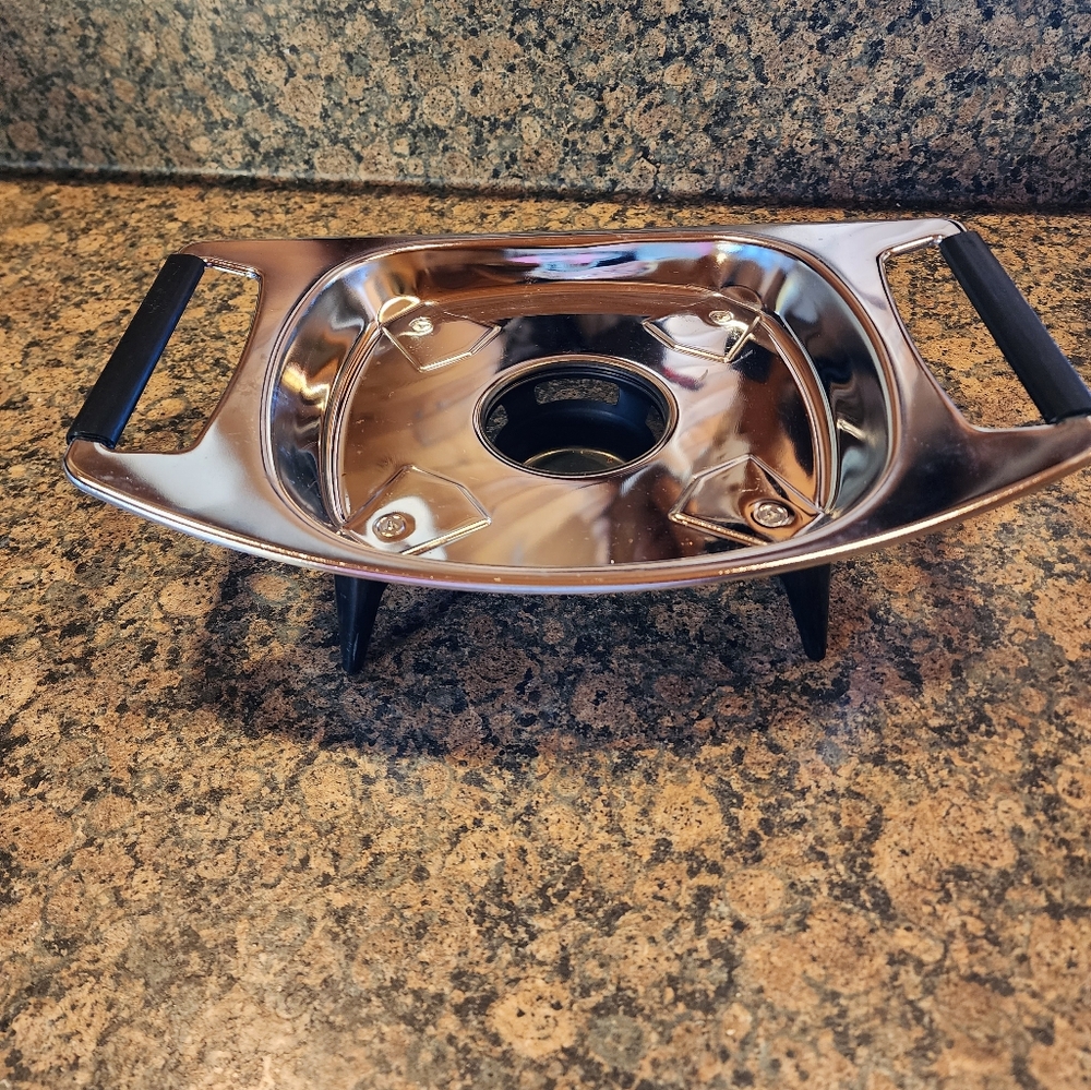 Vintage Corning Ware Royal Buffet Warmer Stand